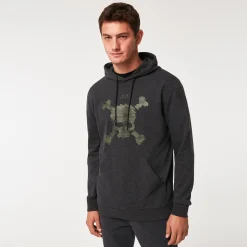 Online Camo Skull Pullover Hoodie Herre Gensere Og Hettegensere