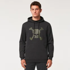 Online Camo Skull Pullover Hoodie Herre Gensere Og Hettegensere