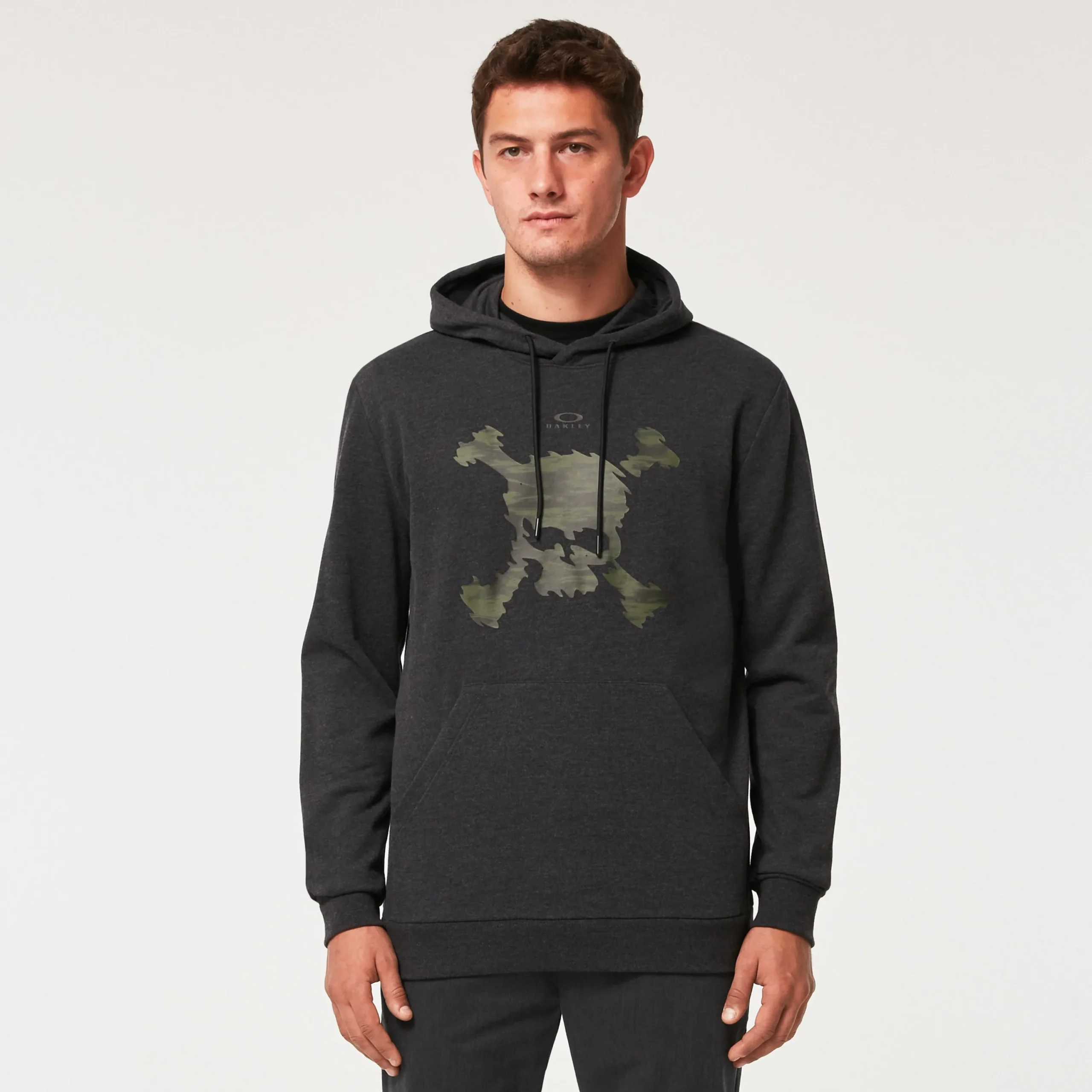 Online Camo Skull Pullover Hoodie Herre Gensere Og Hettegensere