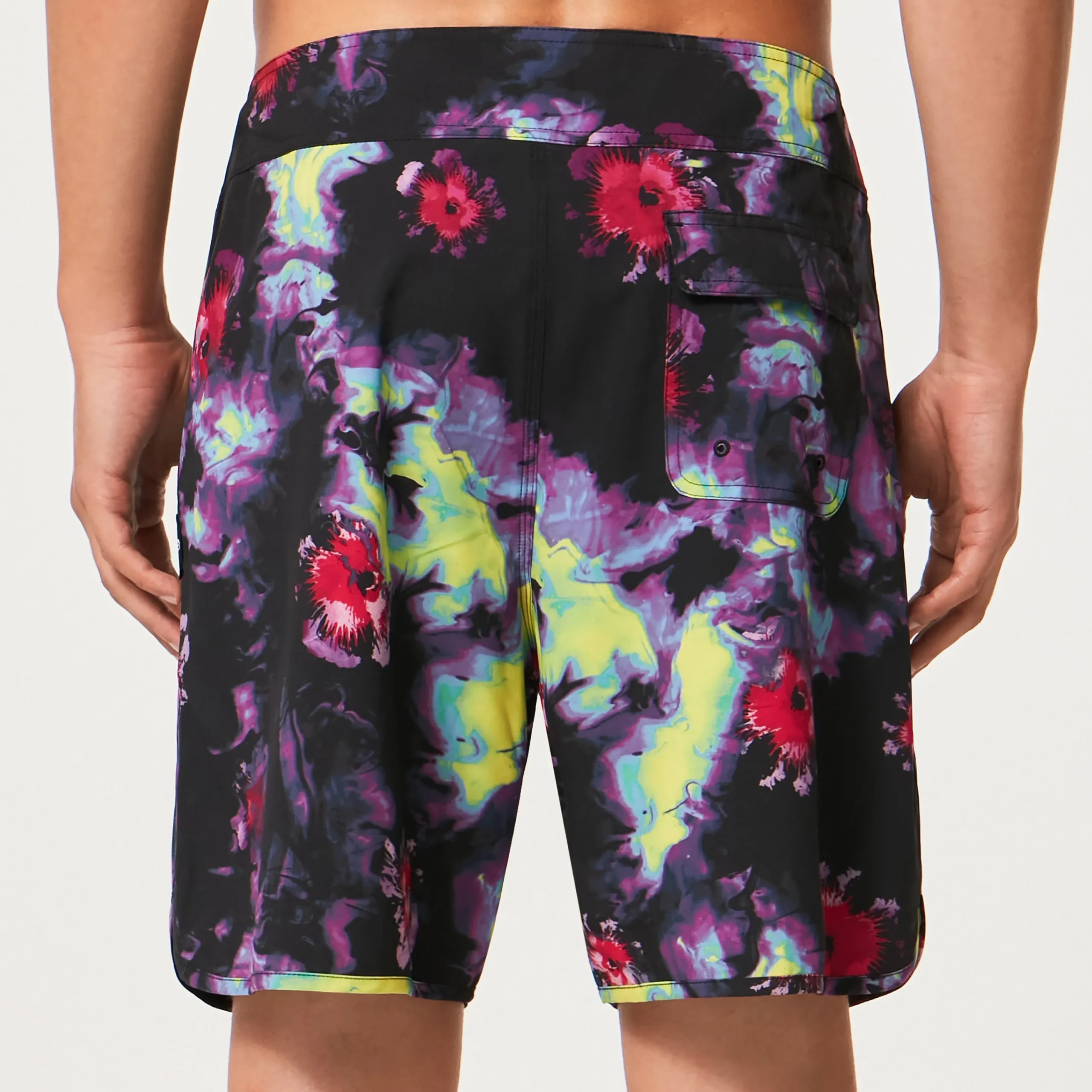 Cheap Floral Splash 19" Boardshort Herre Surfeshorts