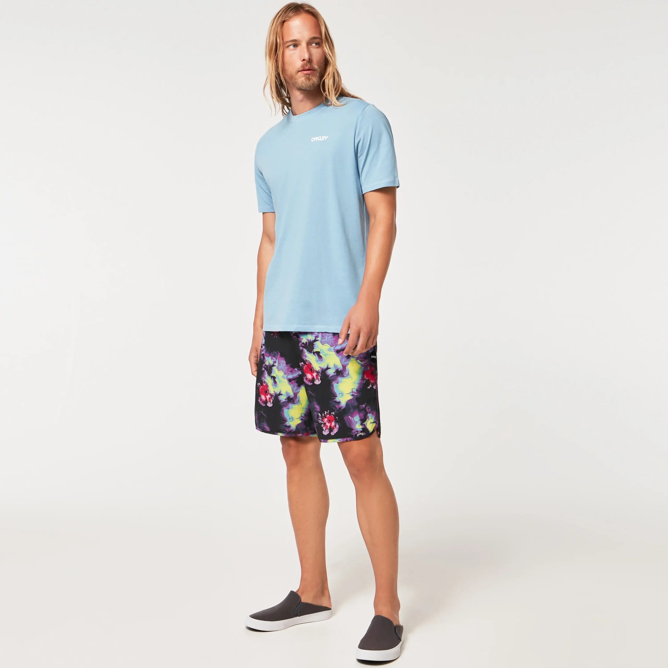 Cheap Floral Splash 19" Boardshort Herre Surfeshorts