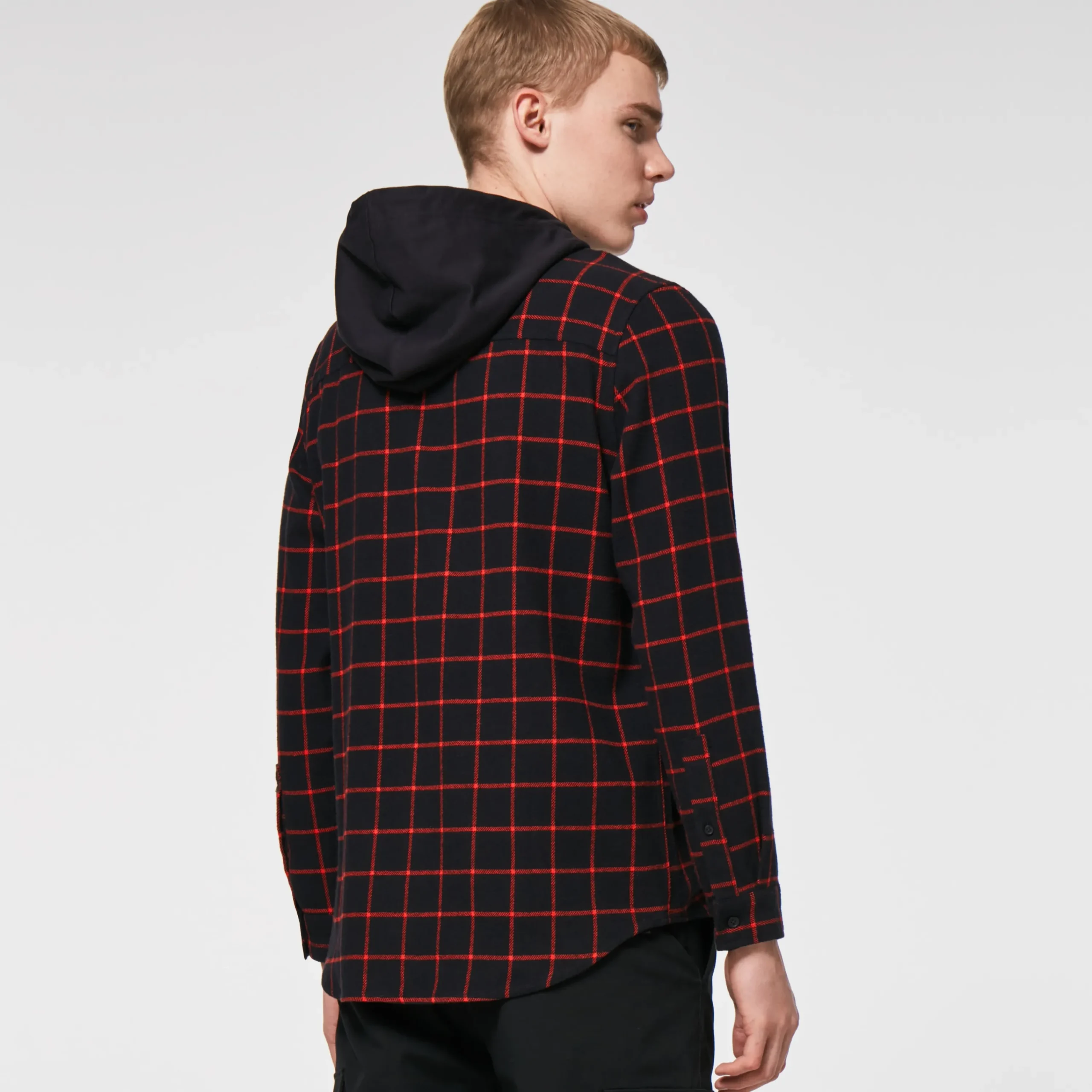 Cheap Hooded Button Down Herre T-Skjorter