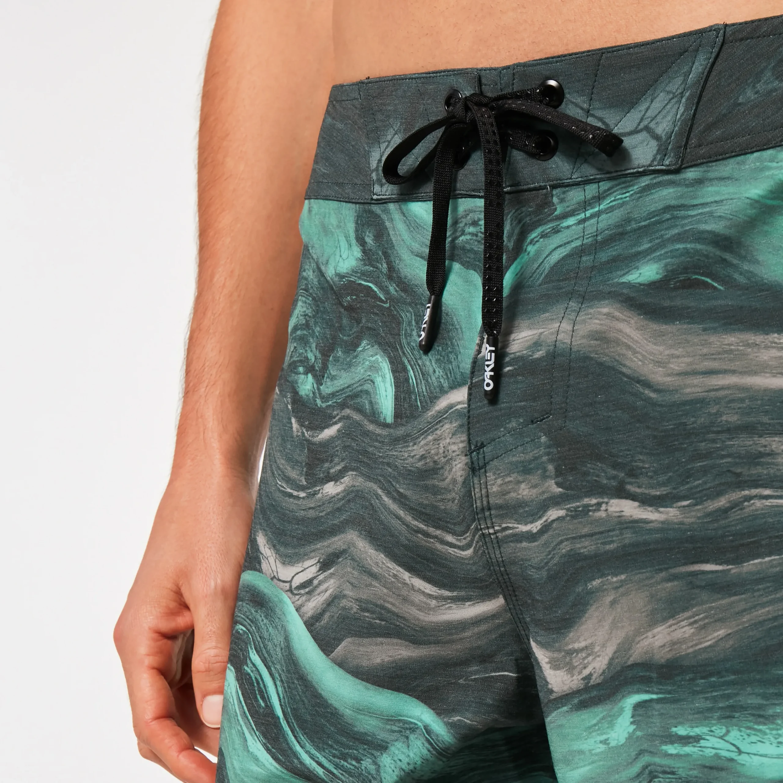 Flash Sale Marble Swirl 19" Boardshort Herre Surfeshorts