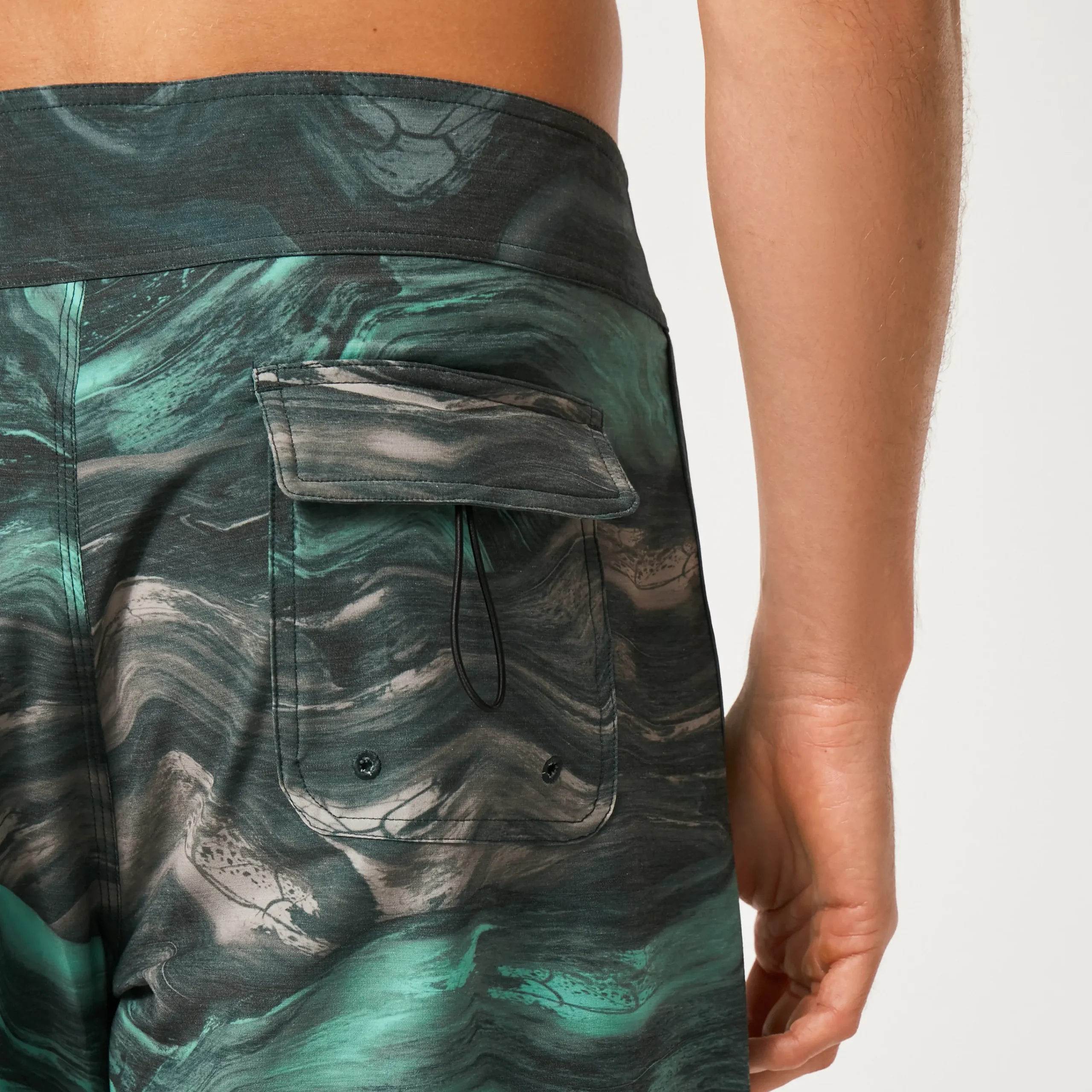 Flash Sale Marble Swirl 19" Boardshort Herre Surfeshorts