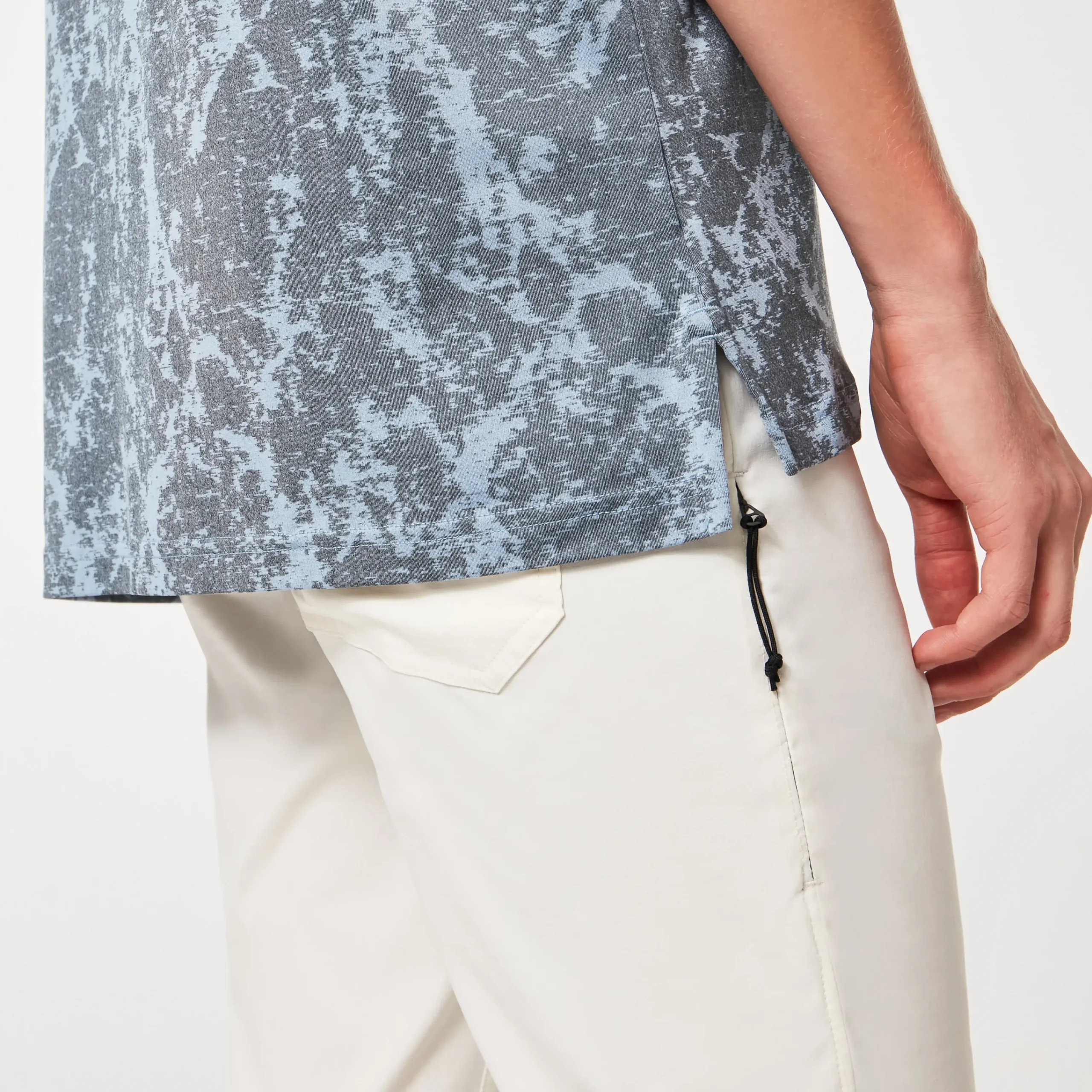 Outlet Marble Jaquard Herre Poloskjorter