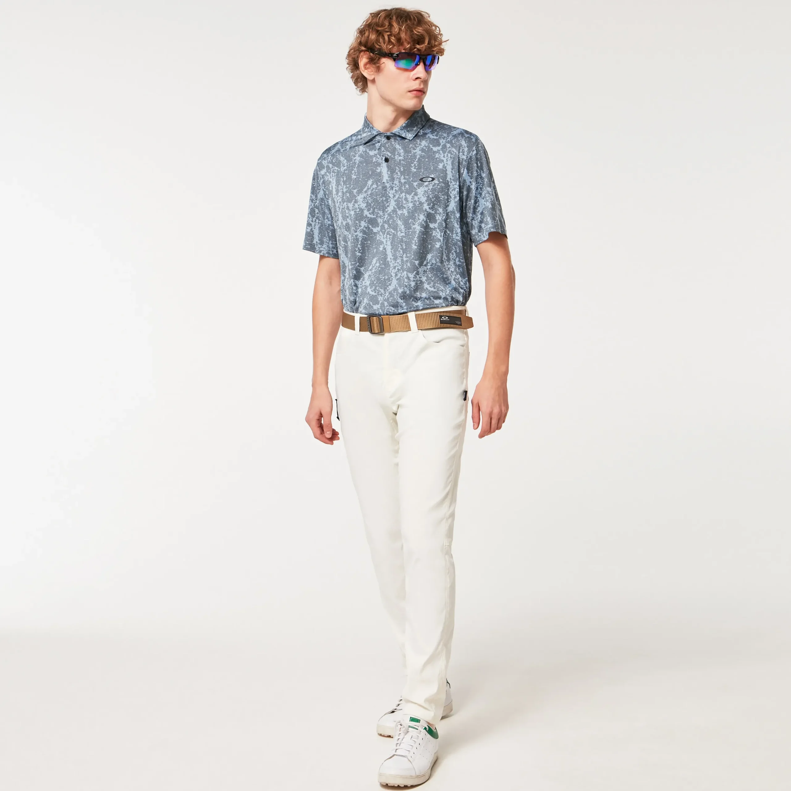 Outlet Marble Jaquard Herre Poloskjorter