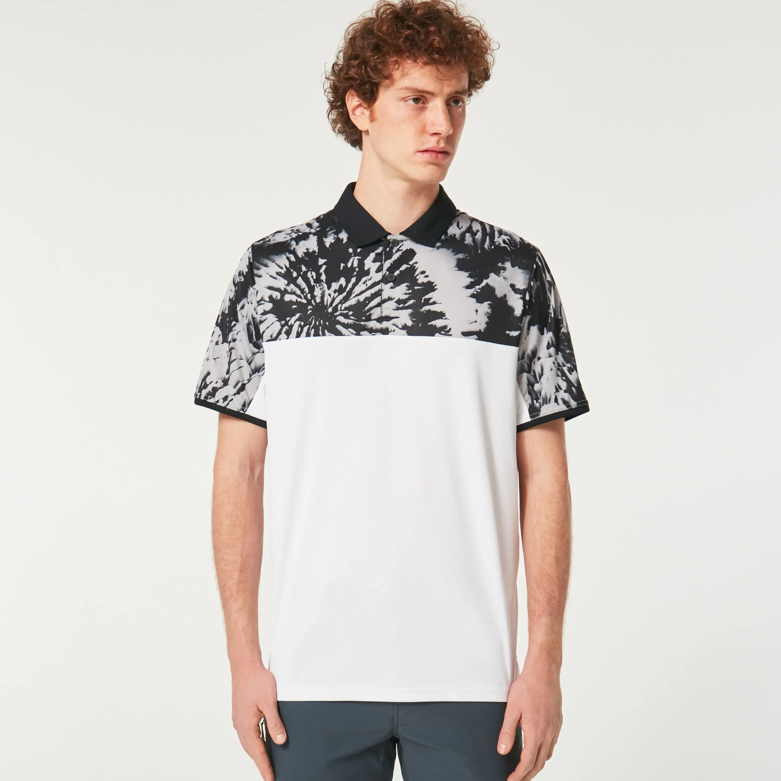 Outlet Mtndye Clrblk Polo Herre Poloskjorter