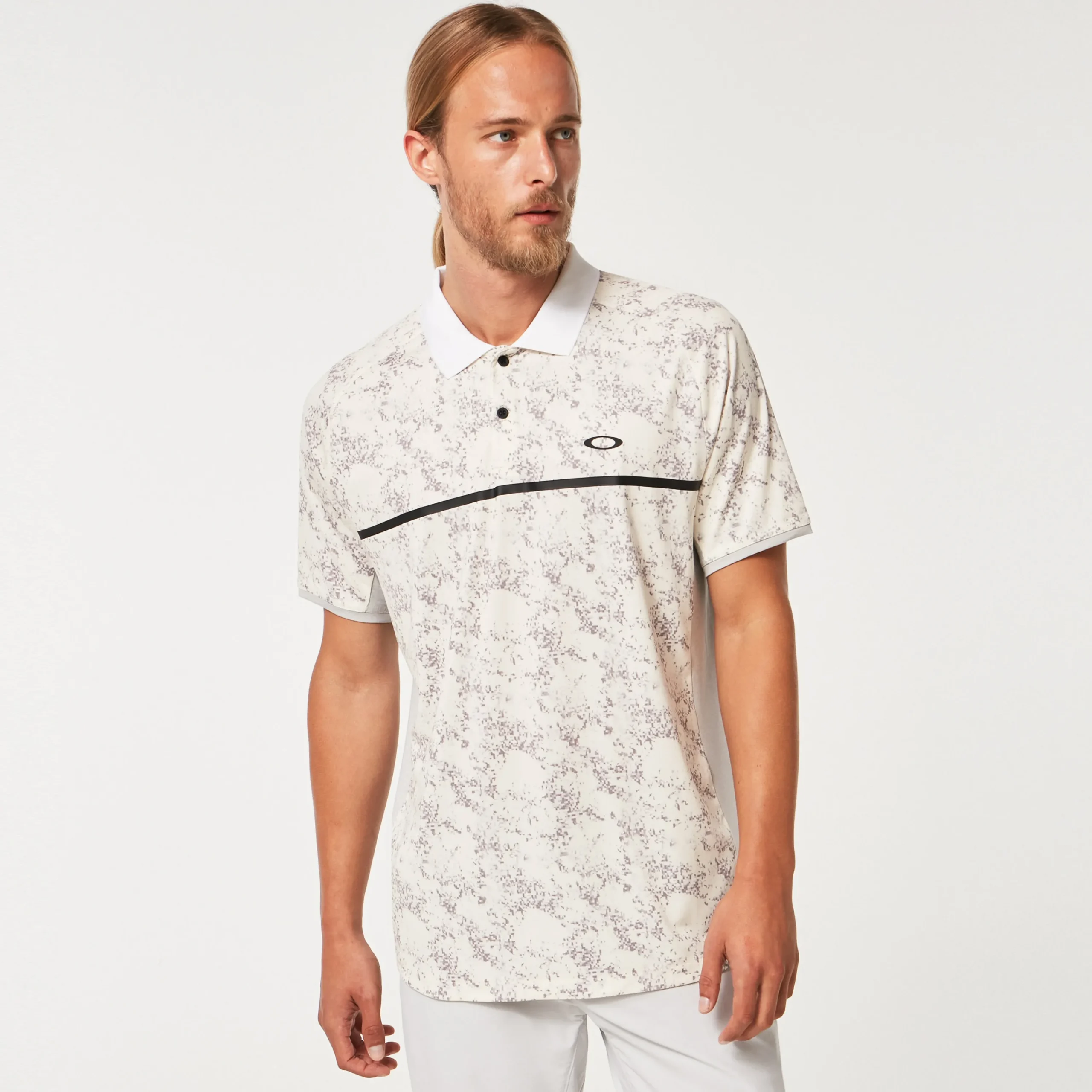 Fashion Sand Camo Raglan Herre Poloskjorter