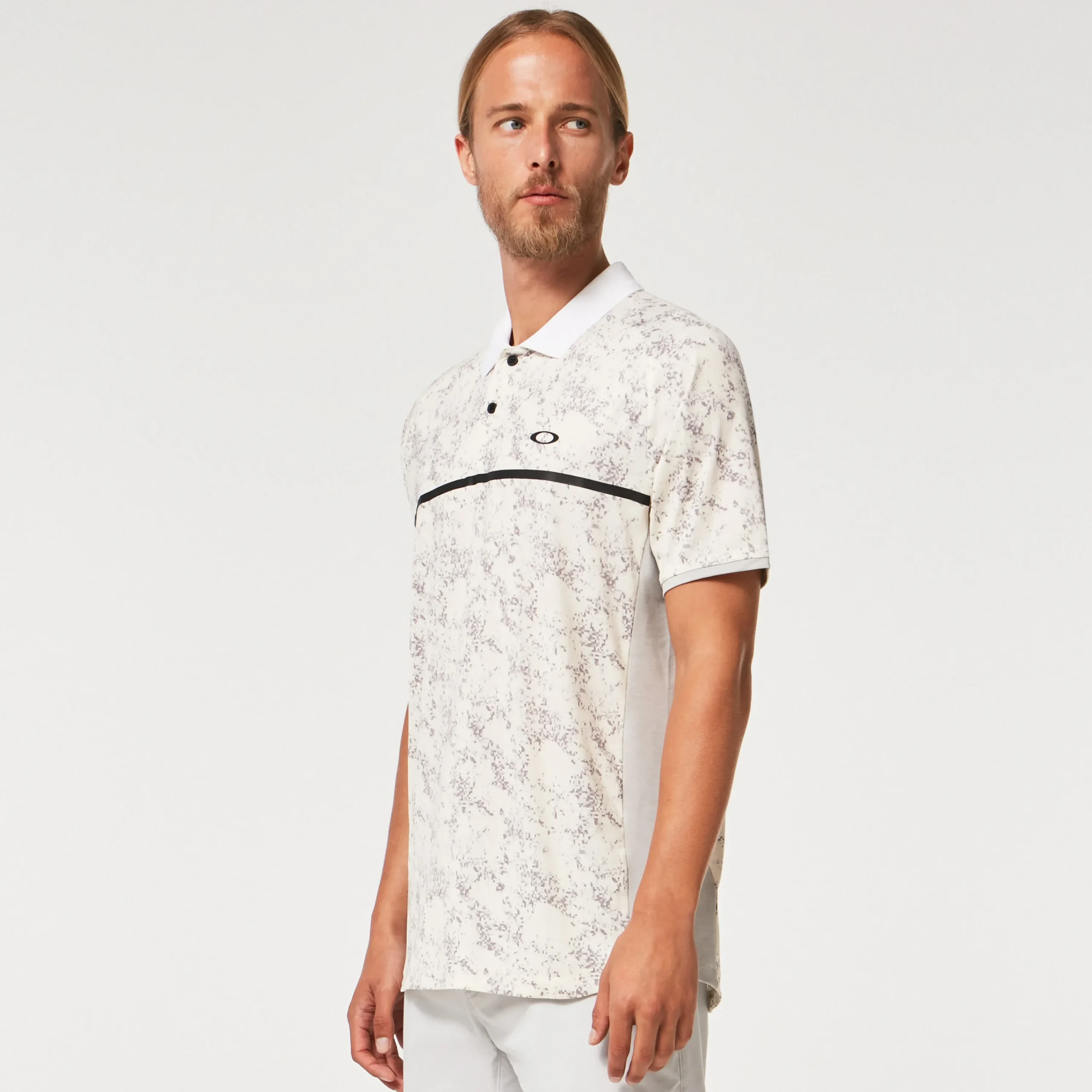 Fashion Sand Camo Raglan Herre Poloskjorter