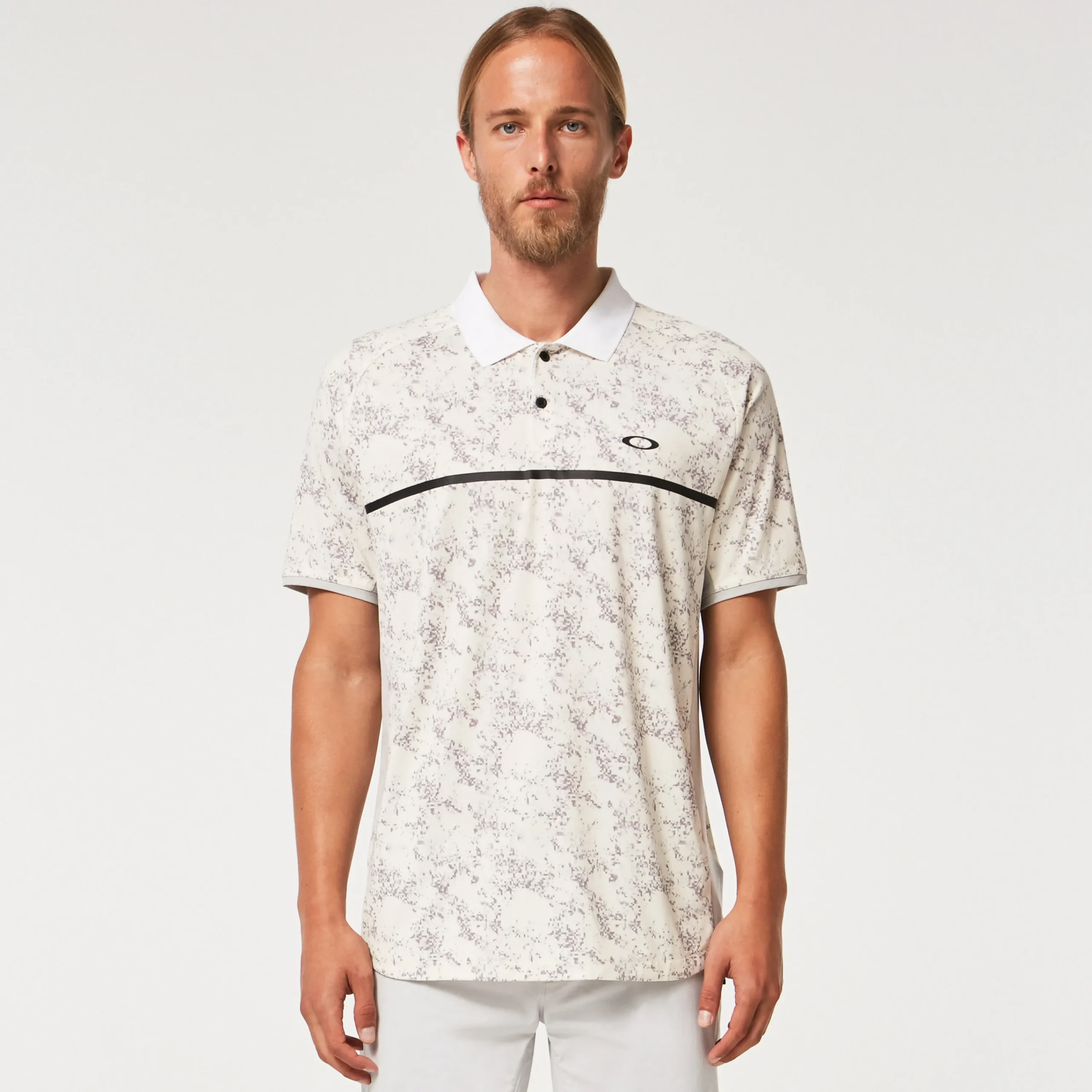 Fashion Sand Camo Raglan Herre Poloskjorter