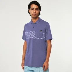 Cheap Sand Stripe Pocket Herre Poloskjorter