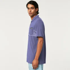 Cheap Sand Stripe Pocket Herre Poloskjorter