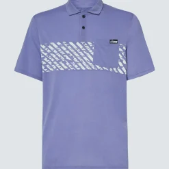Cheap Sand Stripe Pocket Herre Poloskjorter
