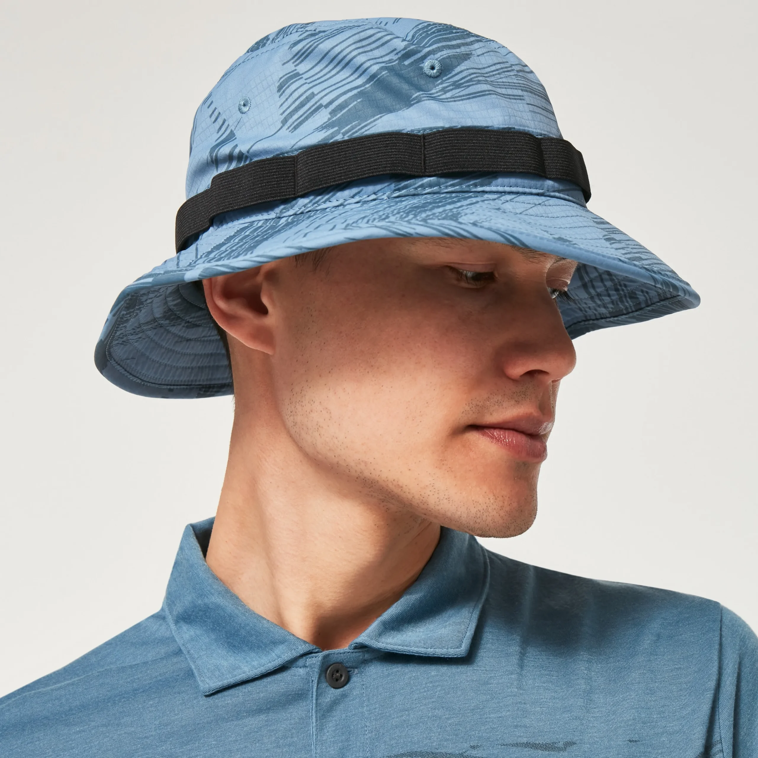 Cheap Tempo Print Bucket Herre Hatter Og Luer