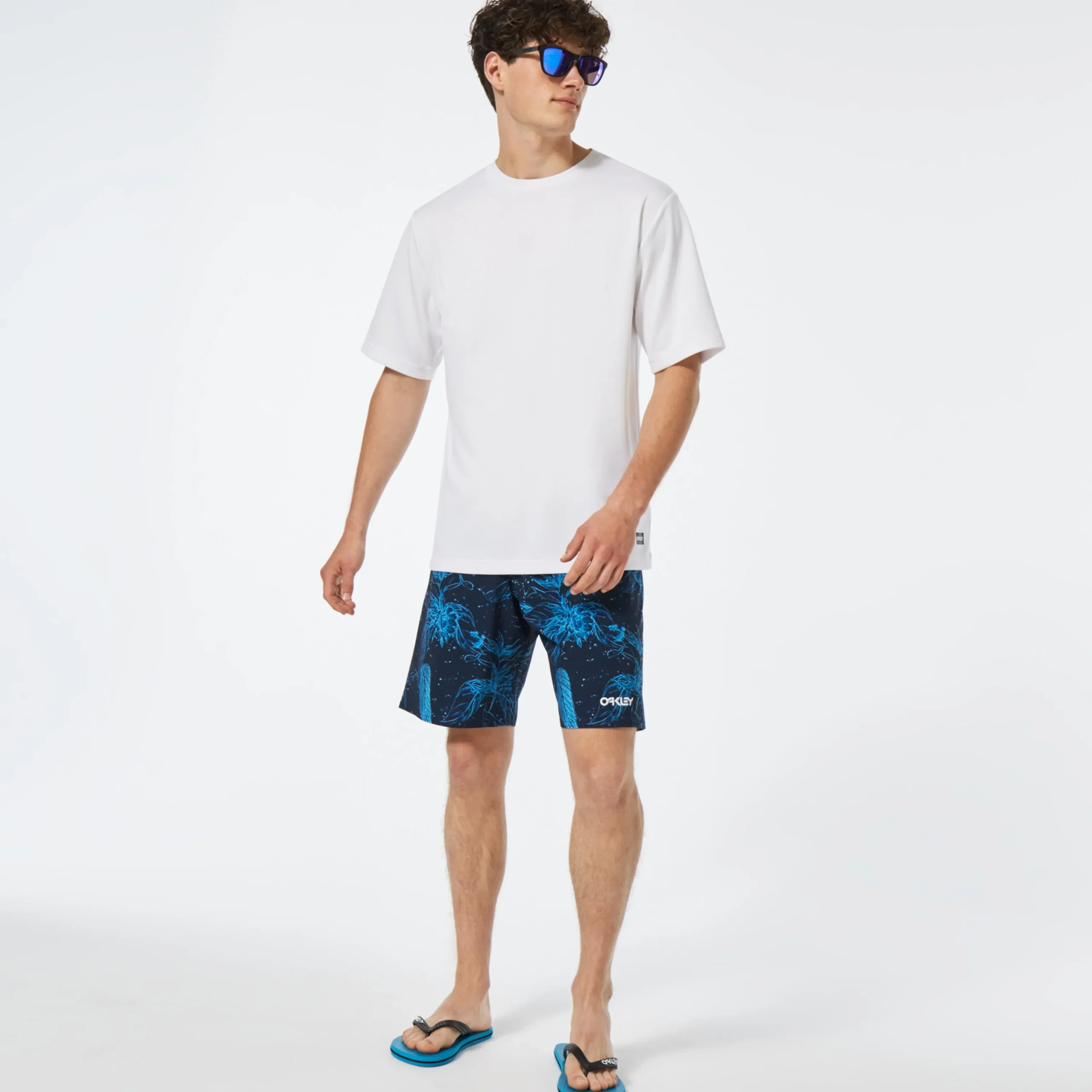 Store Ohana Floral 20" Boardshort Herre Surfeshorts