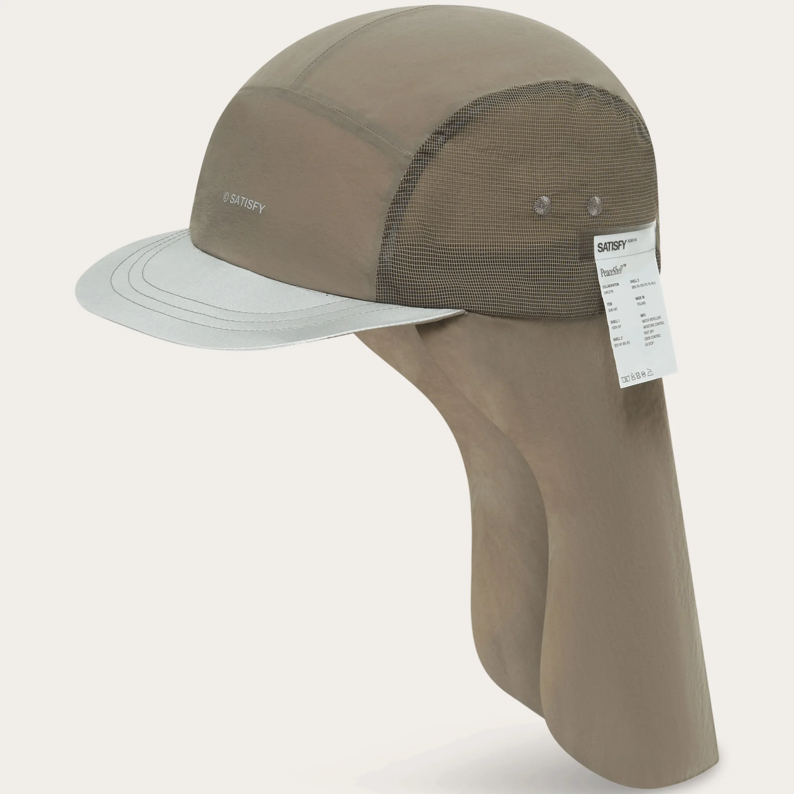 Cheap Peaceshell™ Sun Hat X Satisfy Herre Hatter Og Luer
