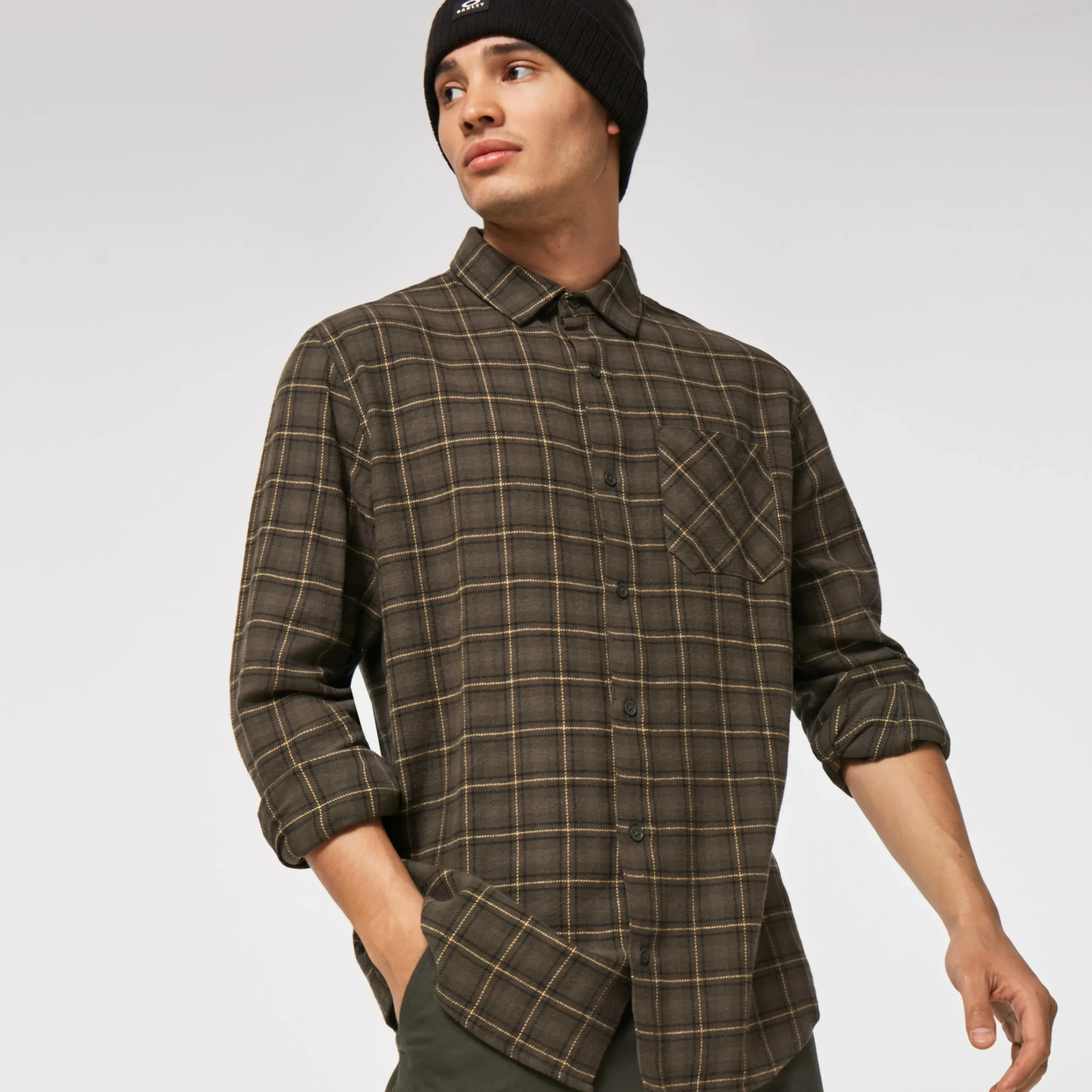 Discount Podium Plaid Ls Flannel Herre T-Skjorter