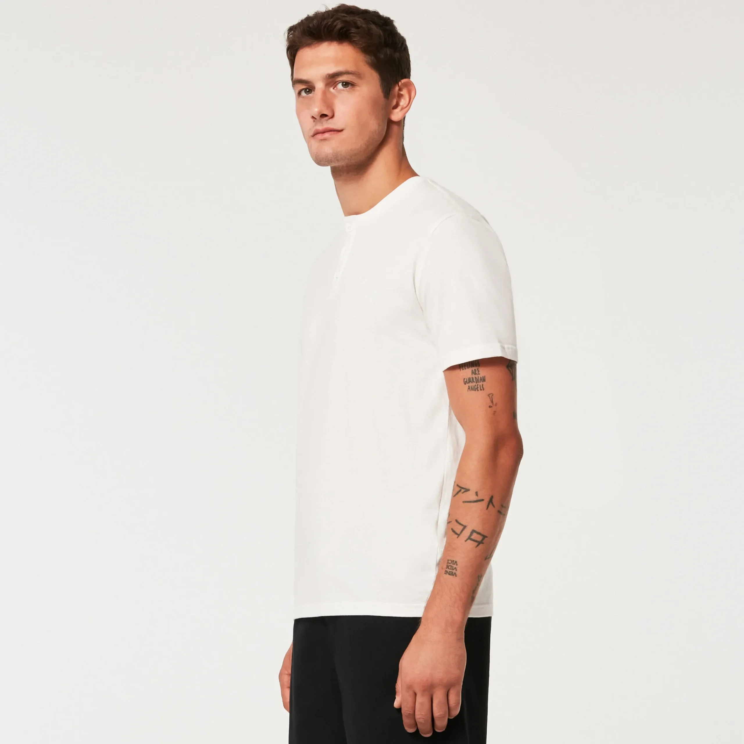 Best Sale Relax Henley Tee Herre T-Skjorter