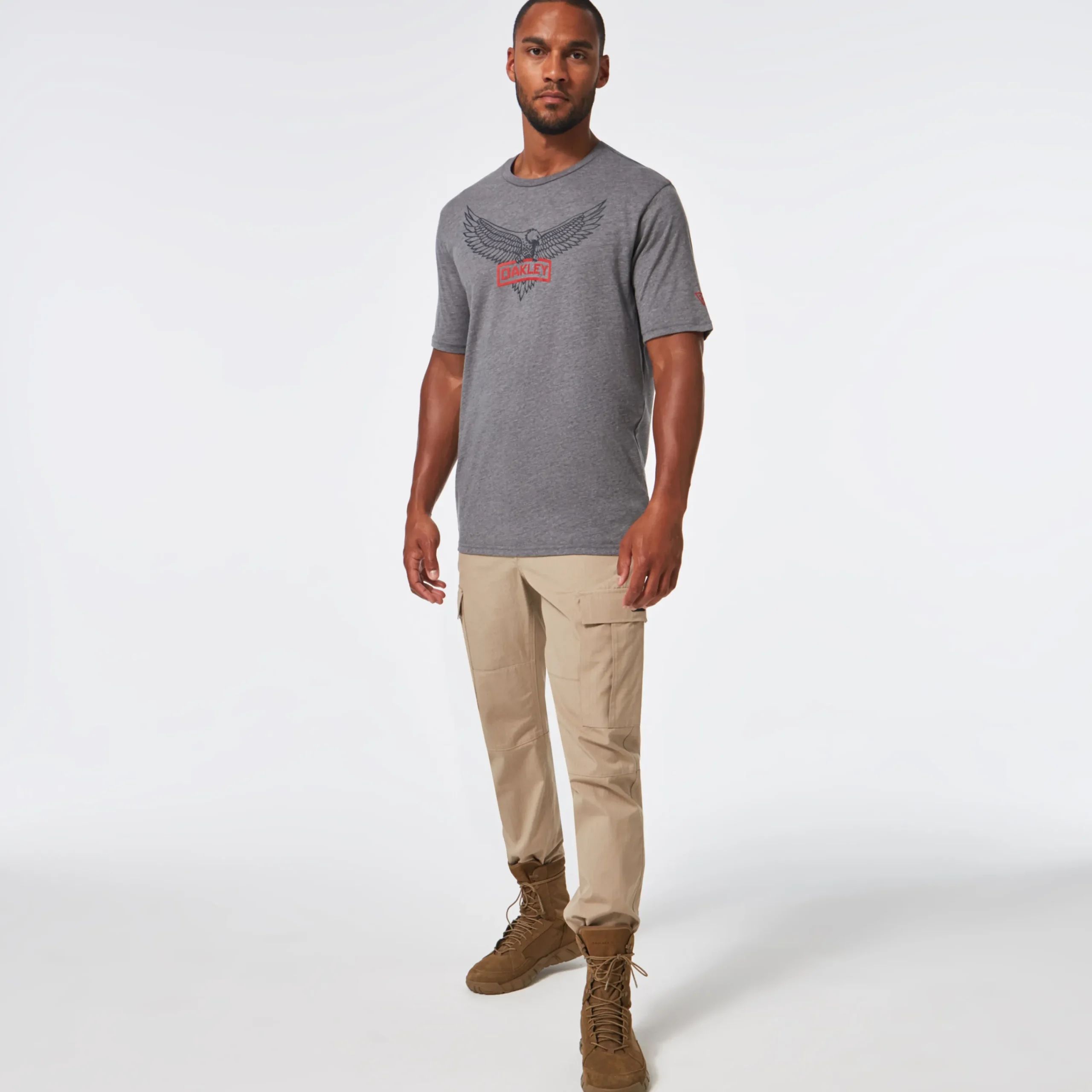 Cheap Si Eagle Tab Tee Herre T-Skjorter