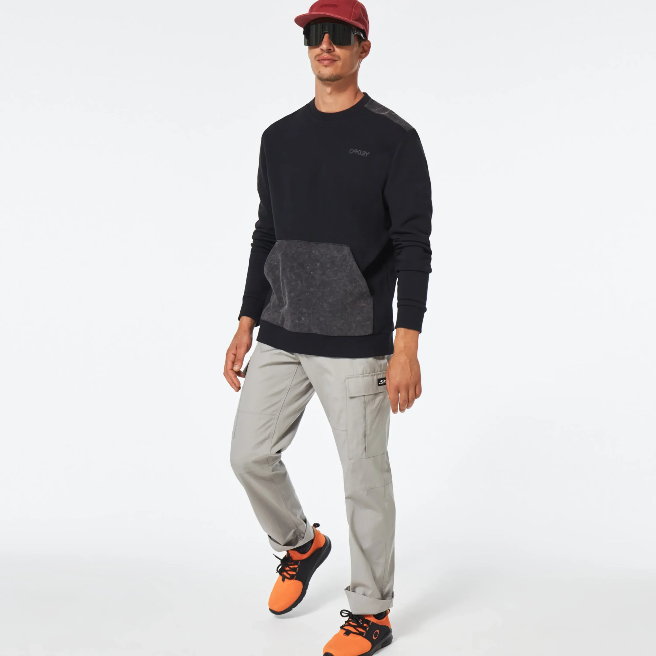 Flash Sale Soft Dye Crew Sweatshirt Herre Gensere Og Hettegensere