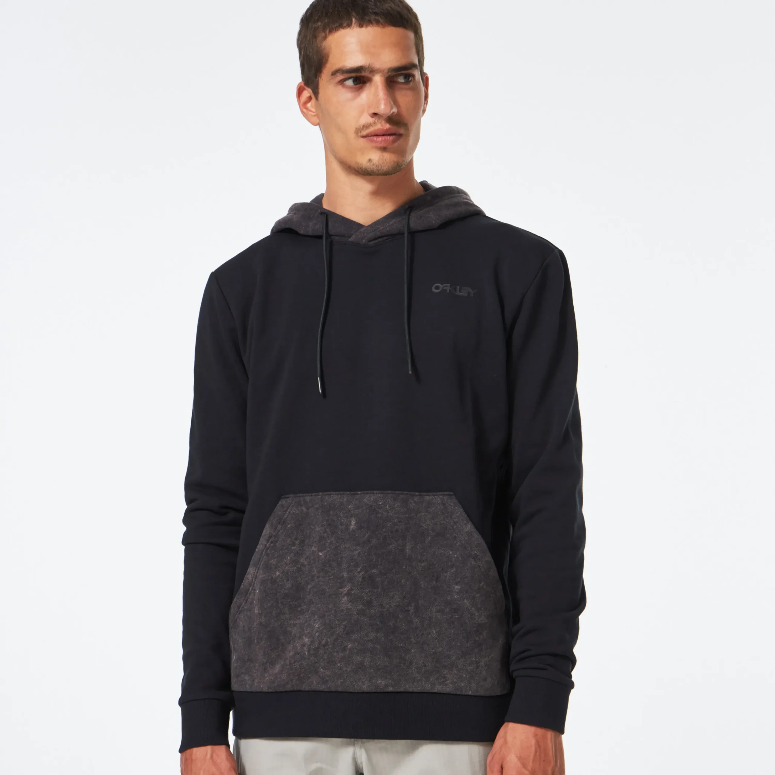 Cheap Soft Dye Po Hoodie Herre Gensere Og Hettegensere
