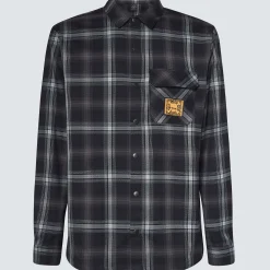 Outlet Tc Skull Flannel Shirt Herre T-Skjorter