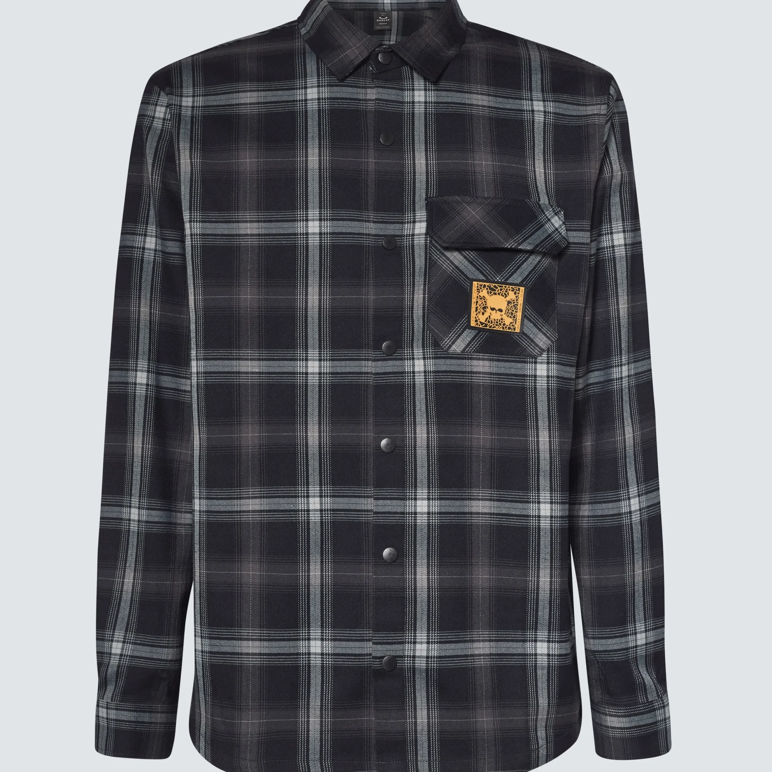Outlet Tc Skull Flannel Shirt Herre T-Skjorter