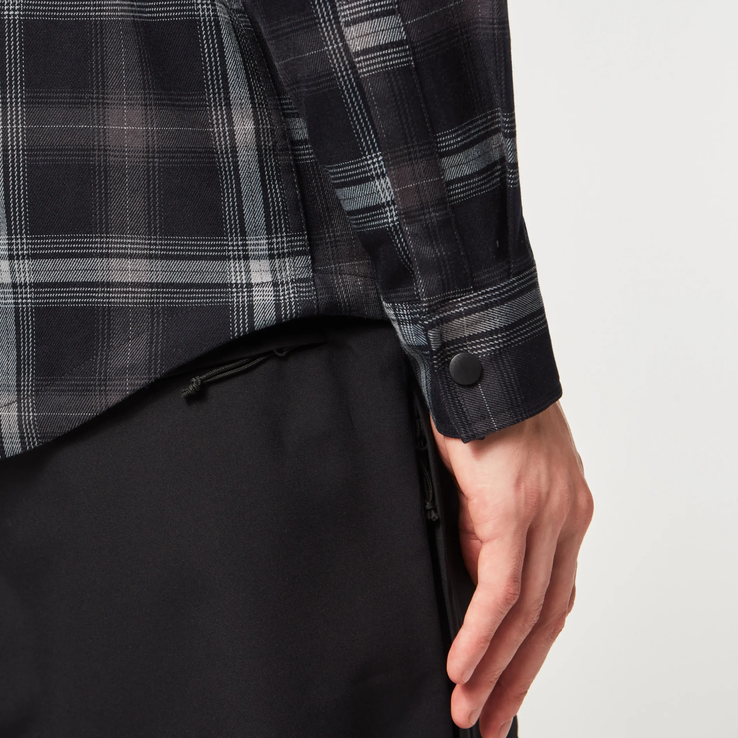 Outlet Tc Skull Flannel Shirt Herre T-Skjorter