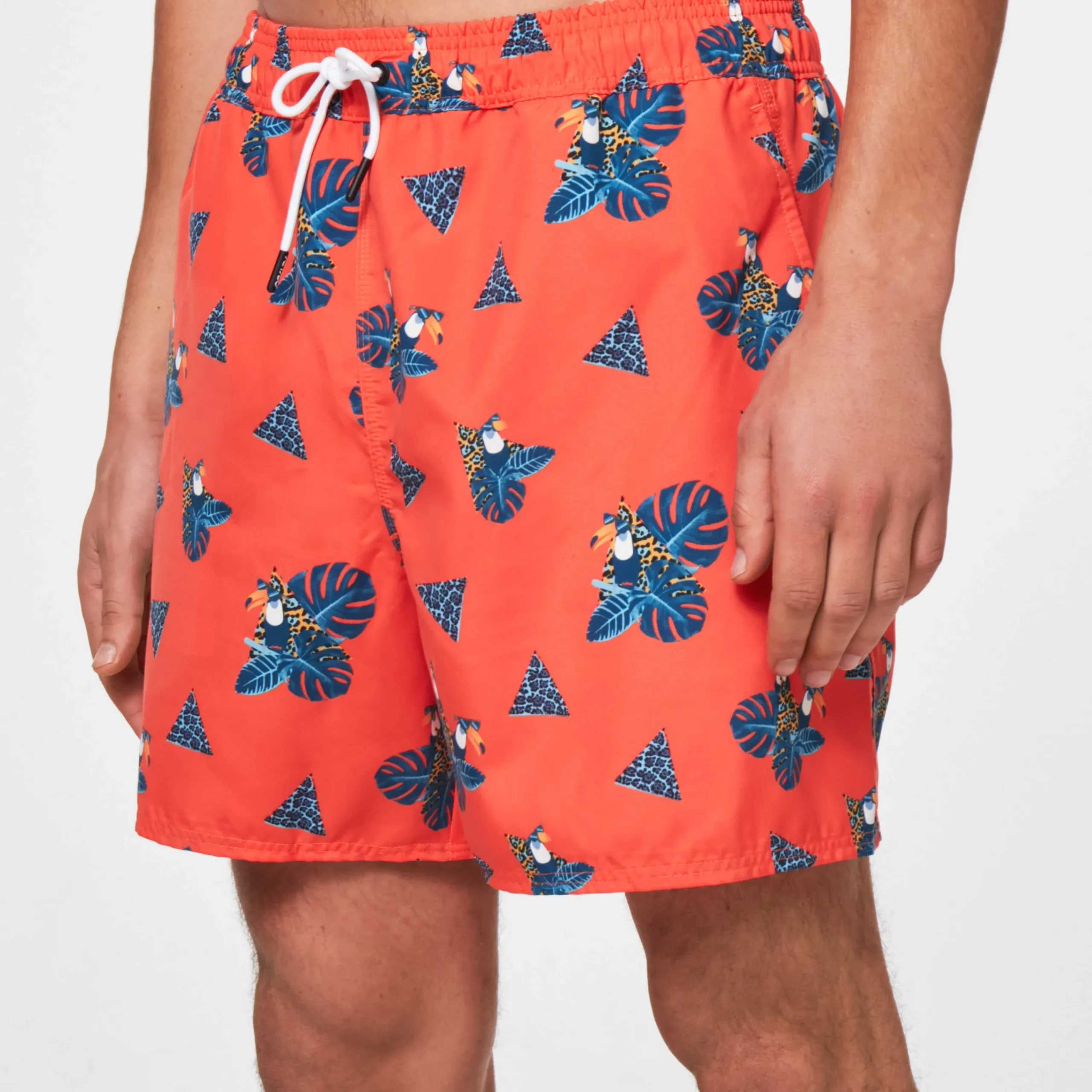 Fashion Toucan Tropics 16 Beach Short Herre Surfeshorts